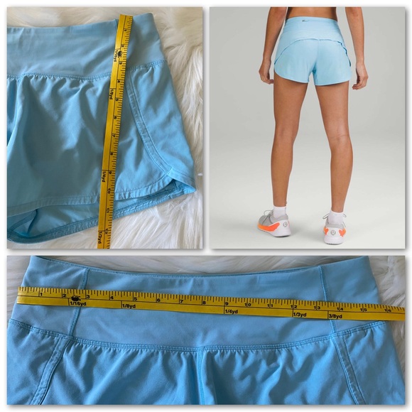 Lululemon Speed Up Shorts – Light Blue - Picture 5 of 5